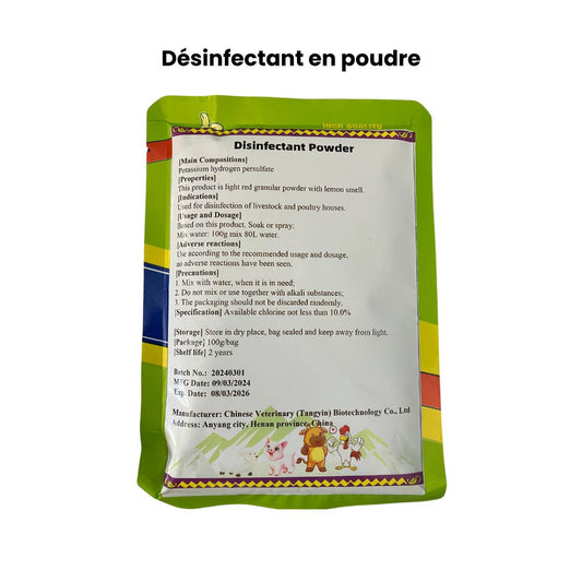 Désinfectant en Poudre