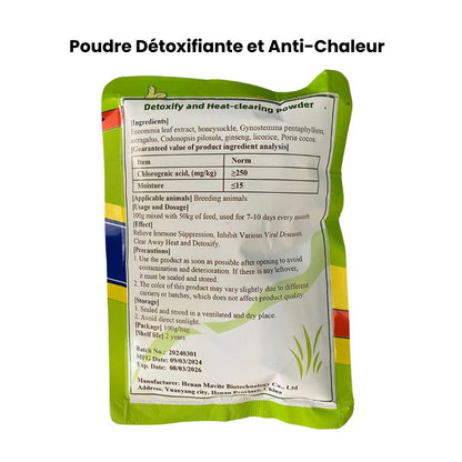 Poudre Détoxifiante et Anti-Chaleur