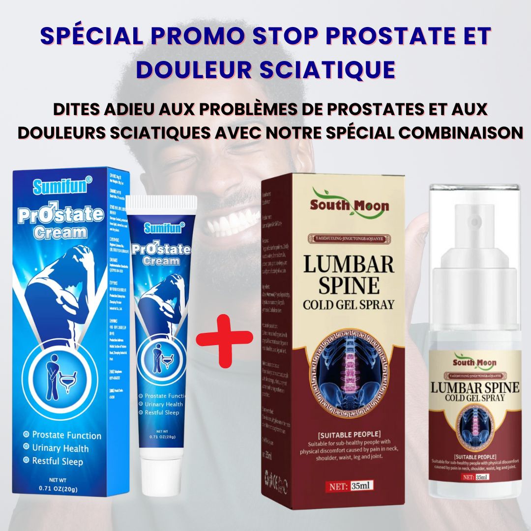 La Meilleure Combinaison Pour Finir avec La Prostate et les Douleurs Sciatiques