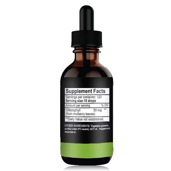 Chlorophylle Liquide : Booster du Système Immunitaire et  Facilitateur de Digestion