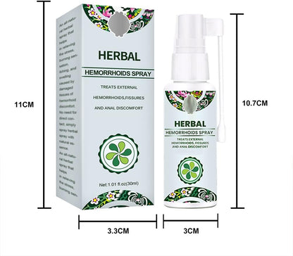 HERBAL SPRAY - Traitement efficace contre les Hémorroïdes interne et externe